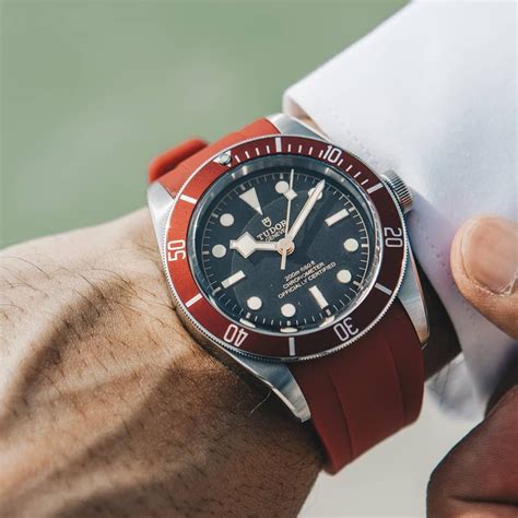 tudor oem leather strap|tudor rubber strap 22mm.